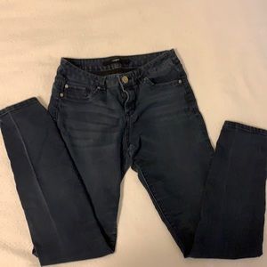 Harper stretchy denim pants dark blue size 28